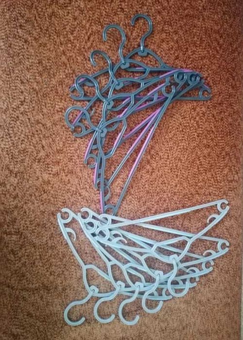 Wieszaki na ubrania, 10szt