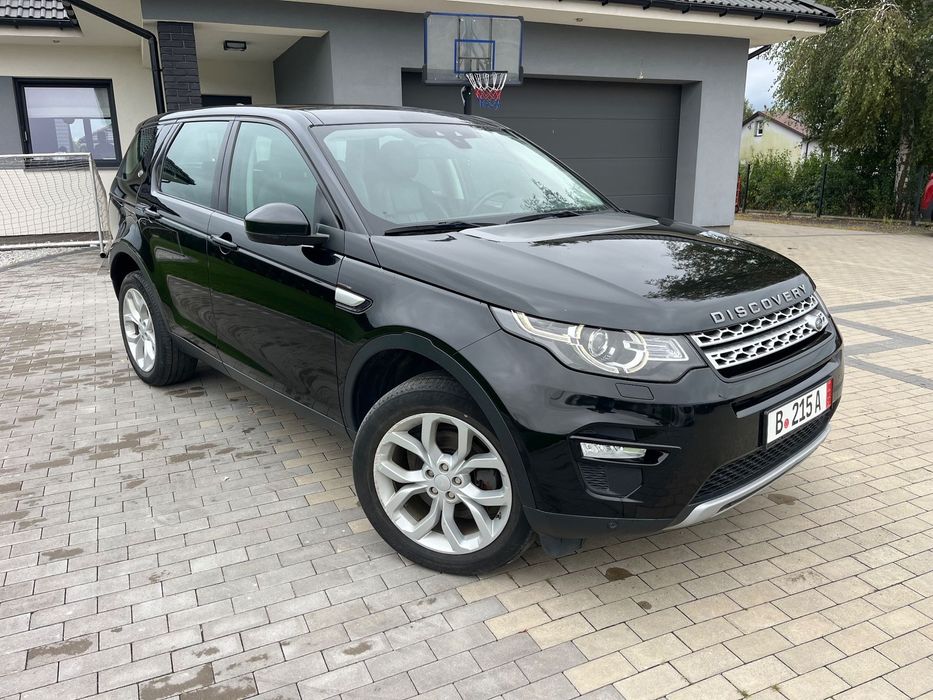 Land Rover Discovery Sport 2018 manual 4x4 7 osób