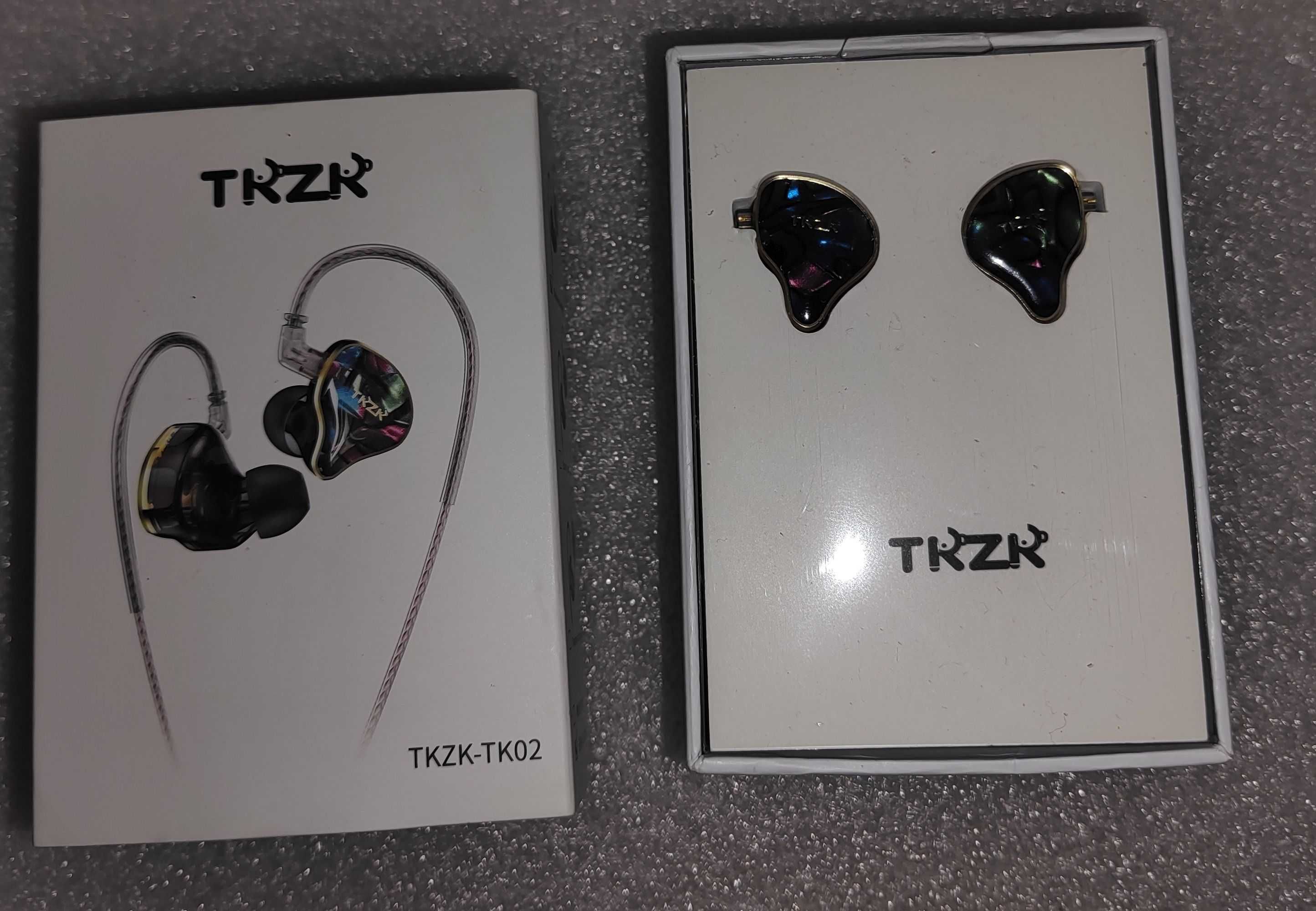 Słuchawki TKZK TK02 jak Linsoul 7Hz x Crinacle Zero 2 IEM KZ moondrop