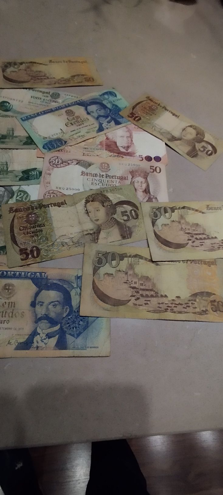 Notas Moedas antigas