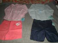 2 conjuntos de roupa para bebe nova com etiqueta