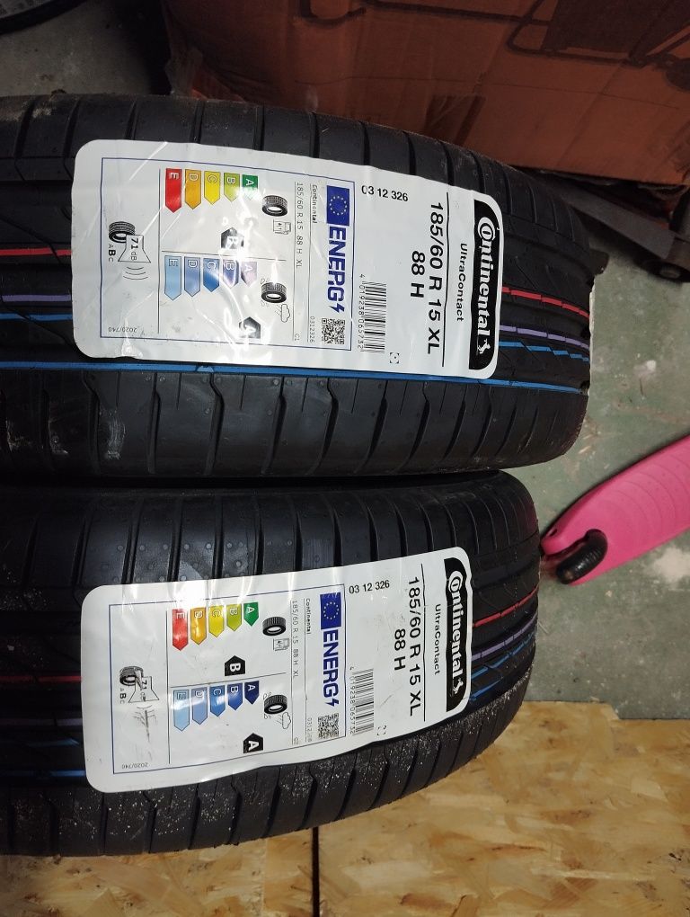 185/60r15 continental nowe