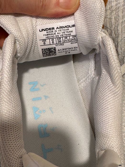 Жіночі кросівки для тренажерного залу Under Armur UA Reign 6, 39р.