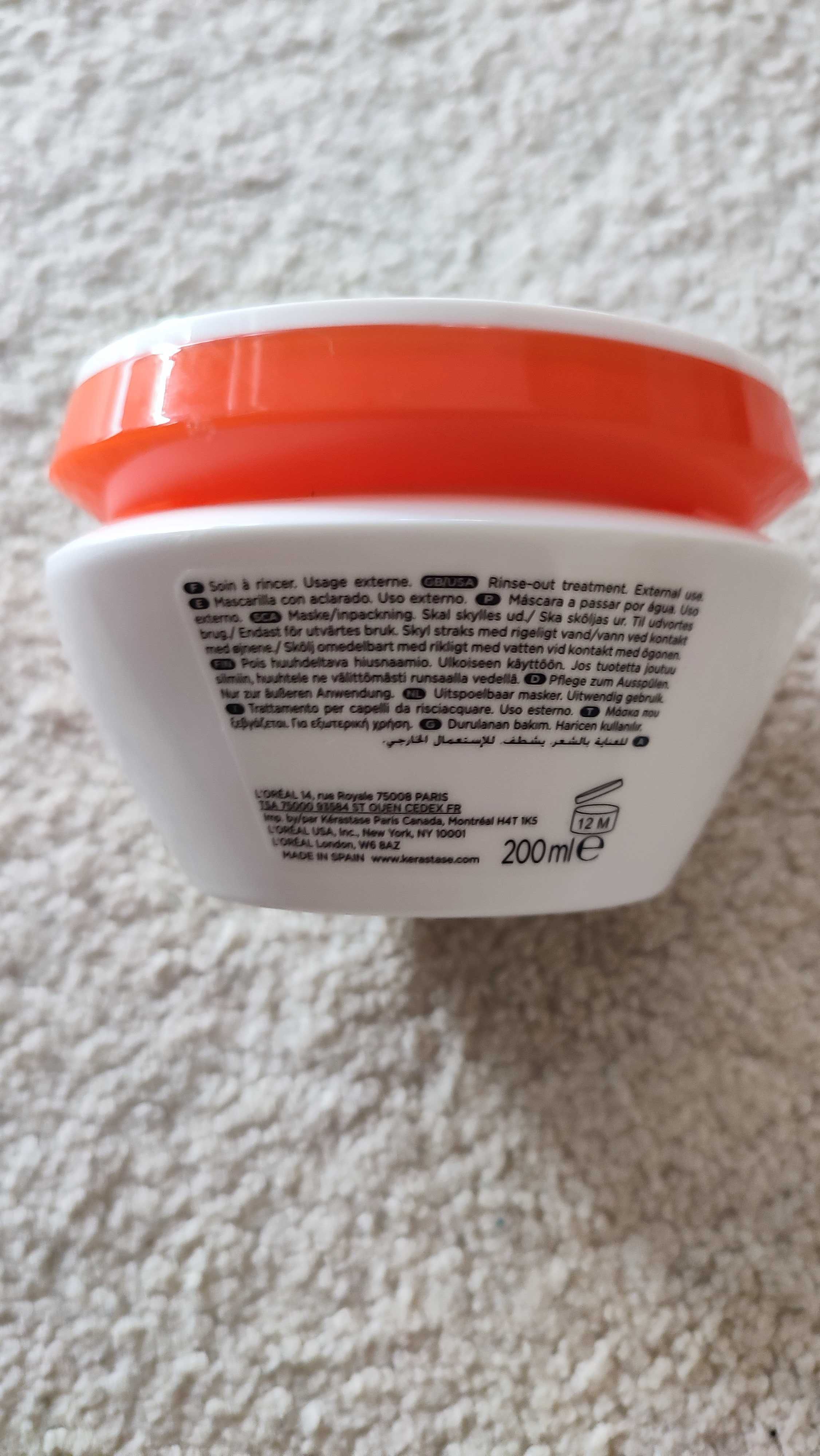Kerastase odżywiająca maska Nutritive 200 ml + Genesis odżywka 75 ml