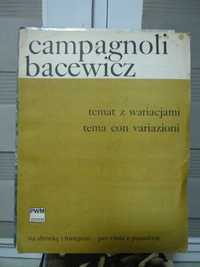 Campagnoli Bacewicz , temat z wariacjami.