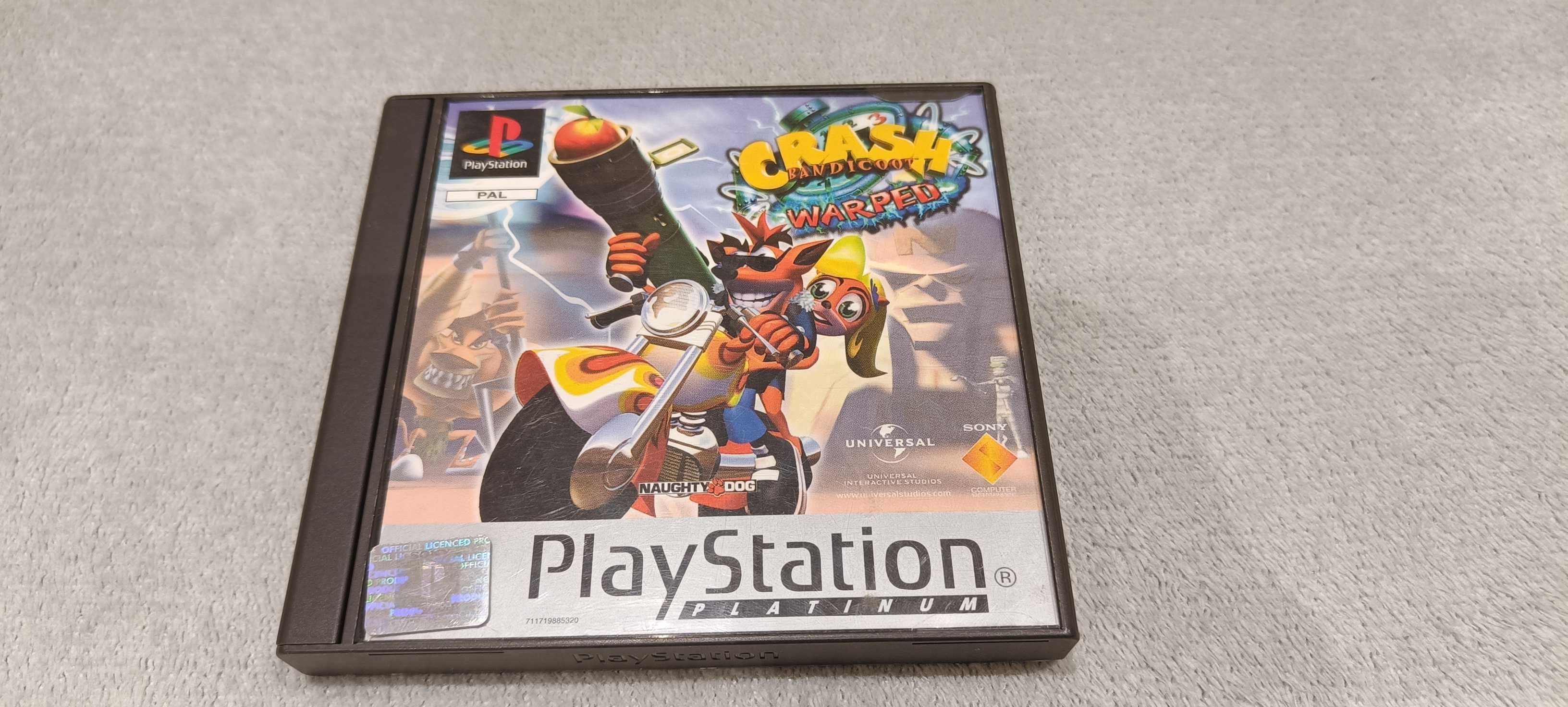 Gra Crash Bandicoot 3: Warped Sony PlayStation (PSX,PS1,PS One)