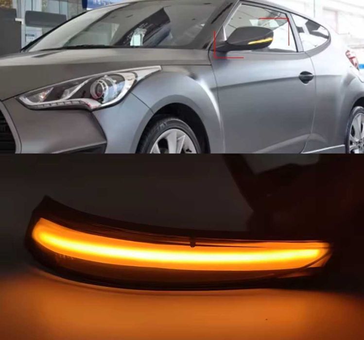 1 zestaw dynamicznych kierunkowskazów led do Hyundai