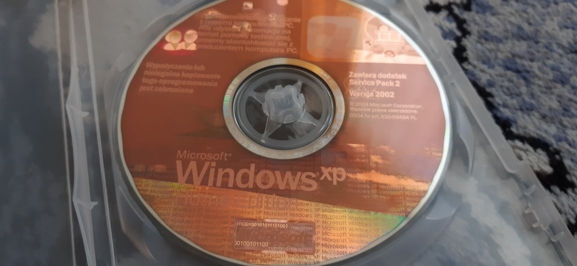 Windows XP Home 2002 Sp2 + klucz