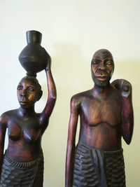 Estatuetas pau africano