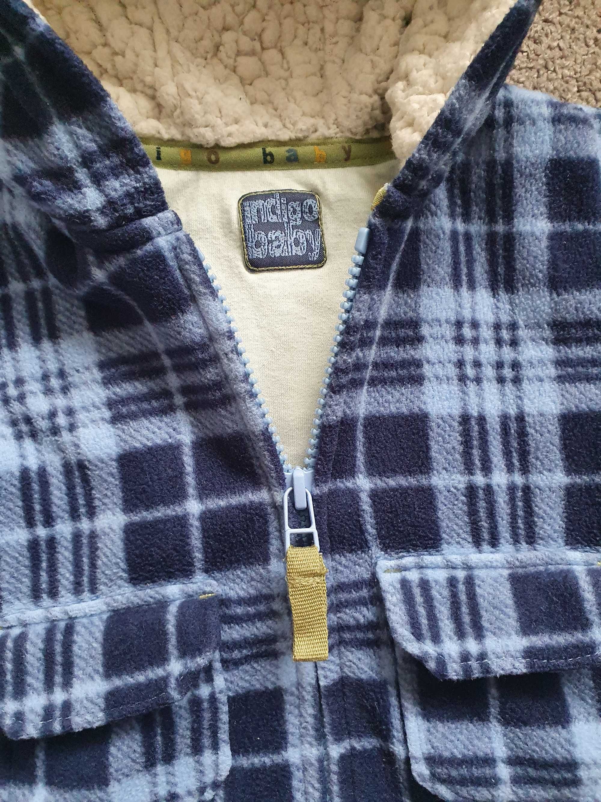 Ciepła bluza niemowlęca Marks & Spencer r. 68-74