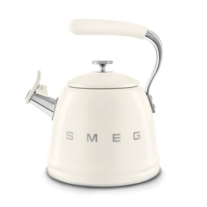 Чайник зі свистком Smeg металевий
