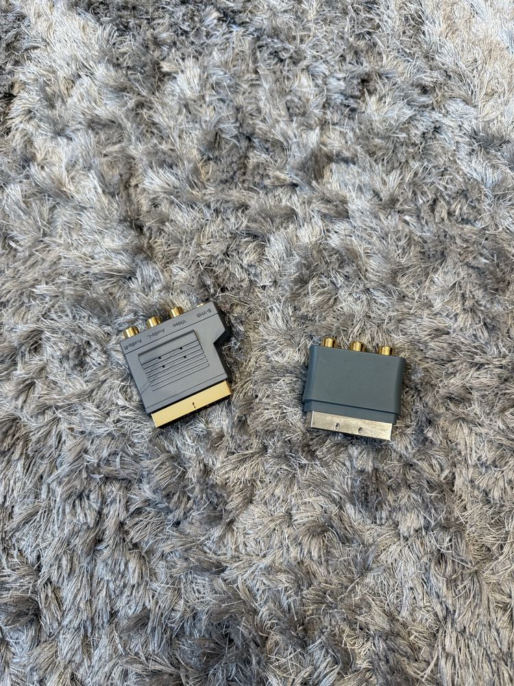 Zestaw adapterów SCART – Microsoft + uniwersalny (IN/OUT)