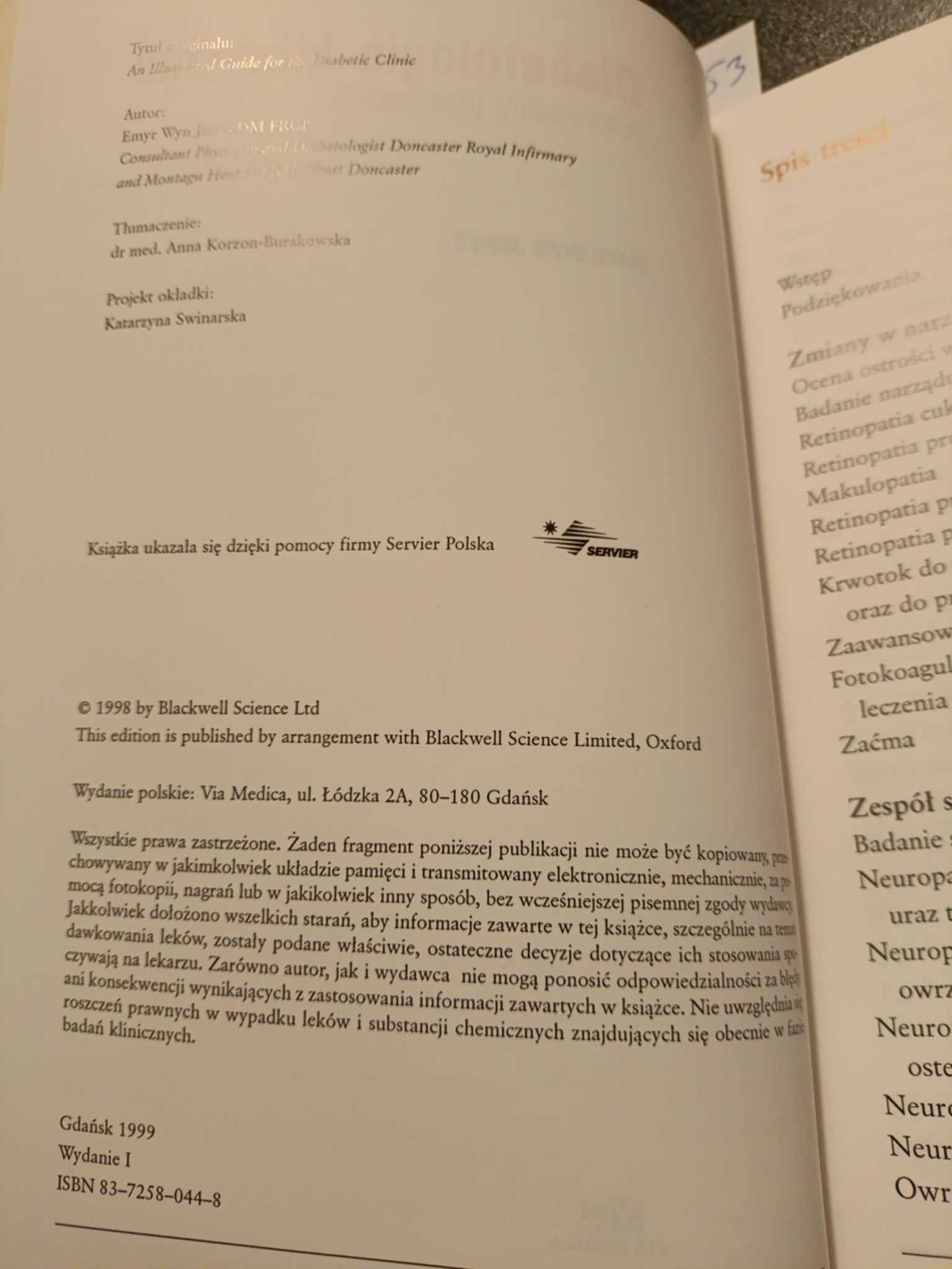 Diabetologia kliniczna - Emyr Wym Jones