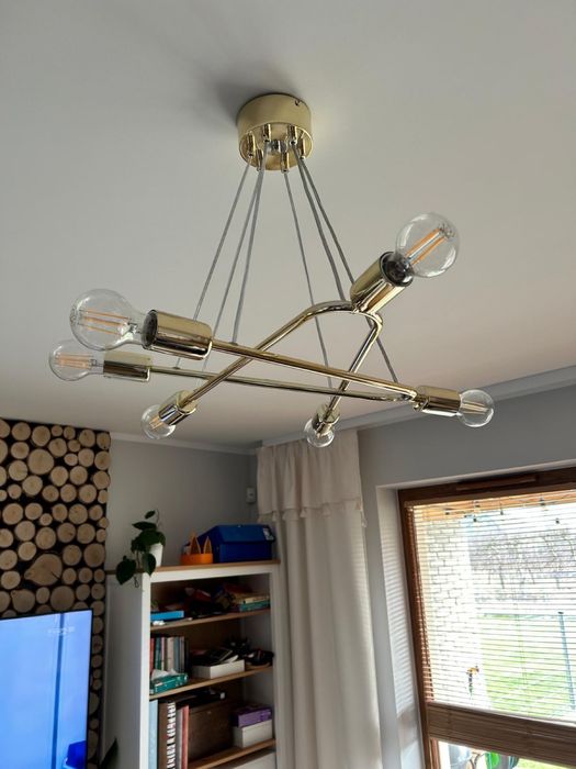 Lampa wiszaca do salonu sypialni elegancka nowoczesna