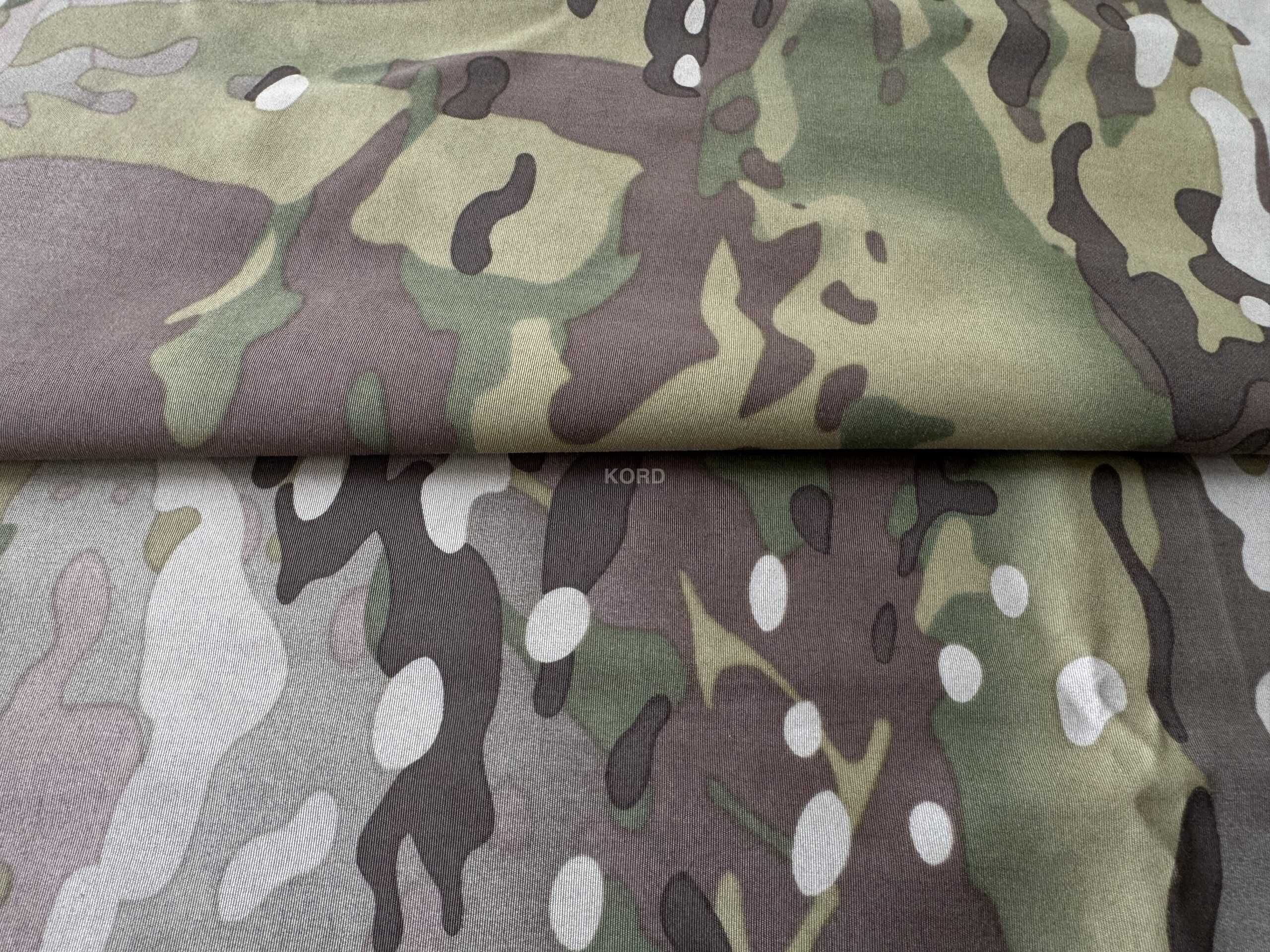 Тканина Taslan нейлон 6.6 плащова PU Multicam