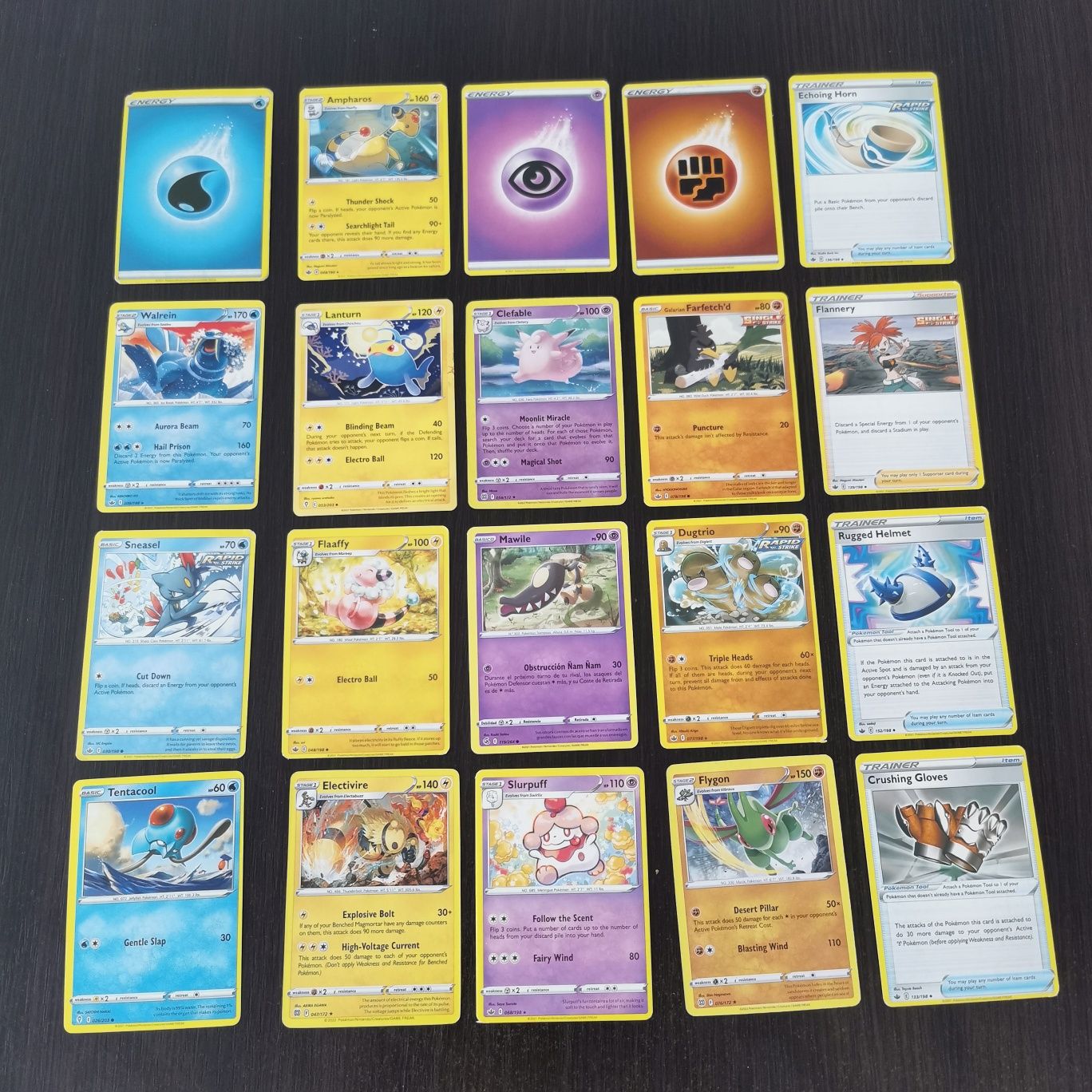 Zestaw 20 szt. kart Pokemon nr 14