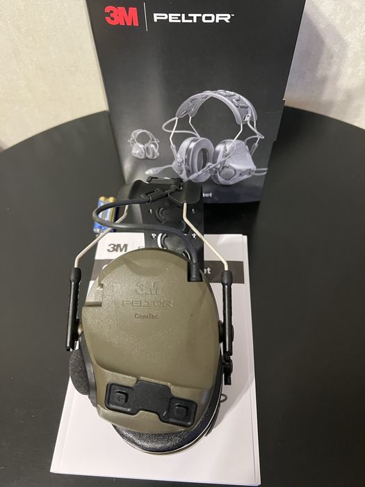 Тактичні навушники військові 3M™ PELTOR™ ComTac VIII MT14H418A-02 GN