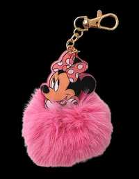 Puchaty breloczek Disney Myszka Minnie - 9 cm