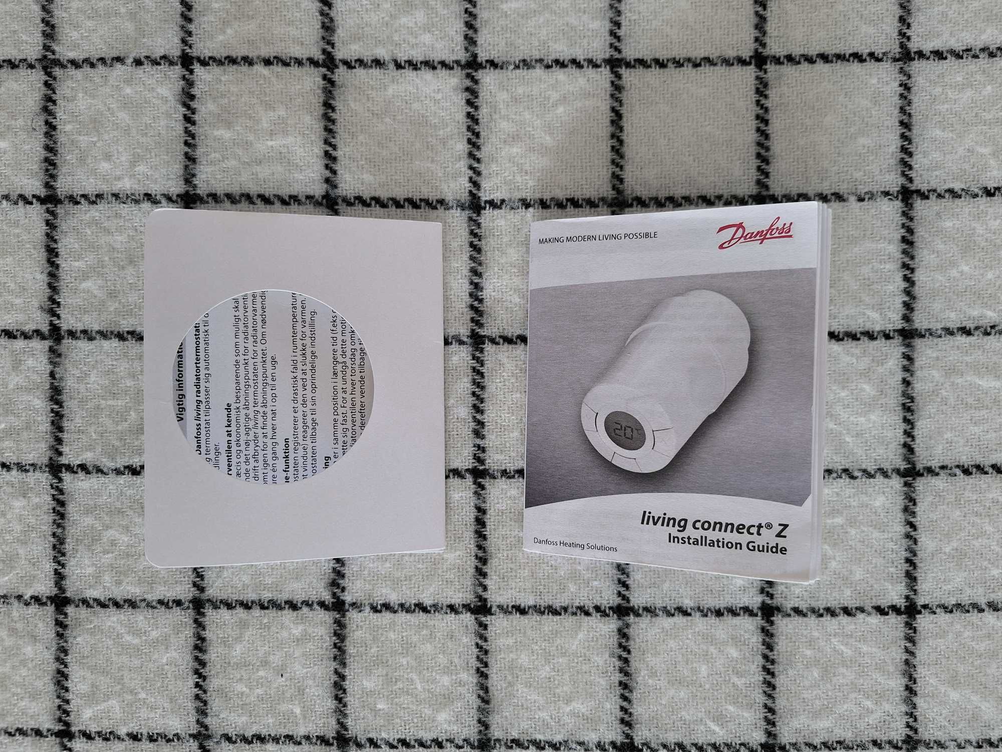 Głowice termostatyczne Danfoss Living Connect Z +adapter USB Z-Wave.Me