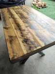 Stół LOFT z belek drewno rustykalny solidny 3szt