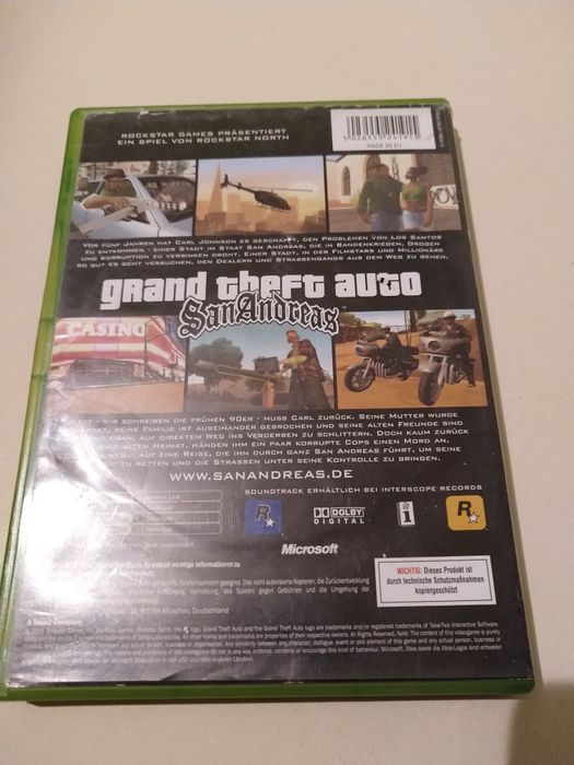 gra gra  na konsole Xbox classic