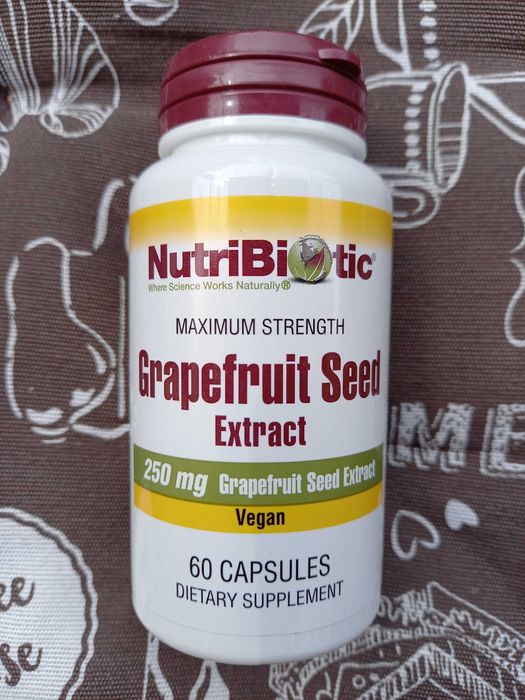 NutriBiotic Grapefruit Seed GSE цитросепт екстракт грейпфрута концентр