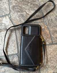 Чехол на ремінці з гаманцем телефон Samsung