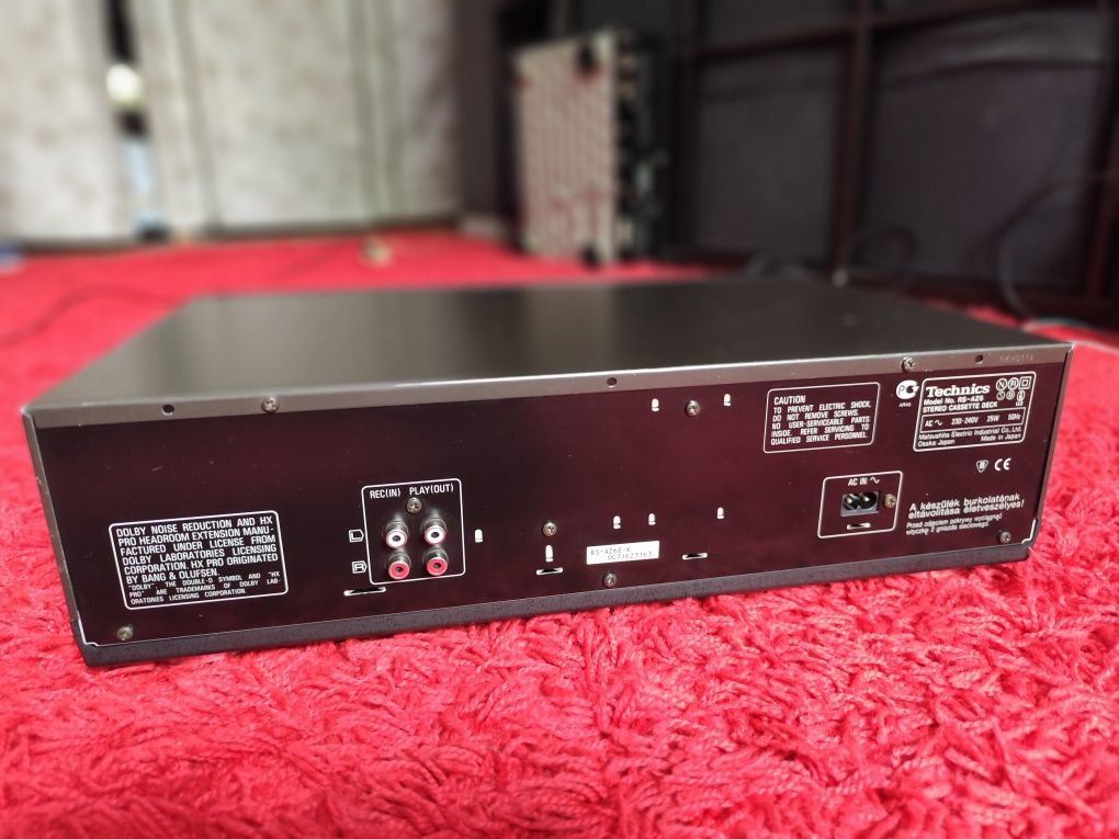 TECHNICS RS-AZ6 magnetofon 3-głowicowy.