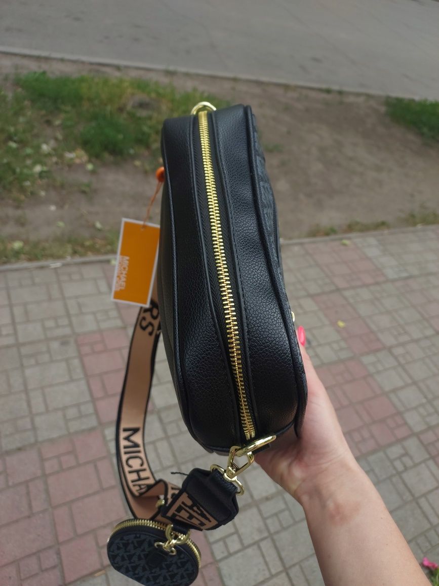 Клатч жіночий чорна  Michael Kors  сумка женская жіноча  черная