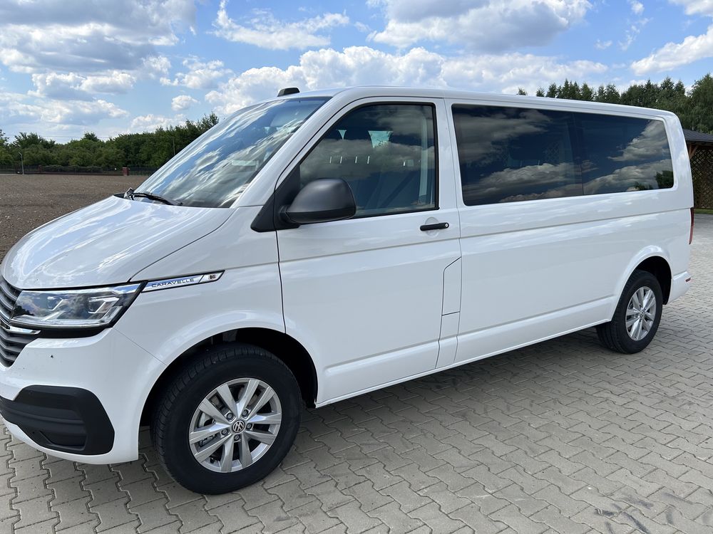 Wynajem VW Caravelle T6.1   9 osobowa LONG