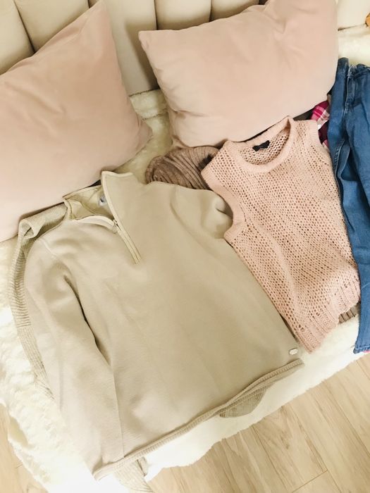 Пакет осінніх жіночих речей светр XS