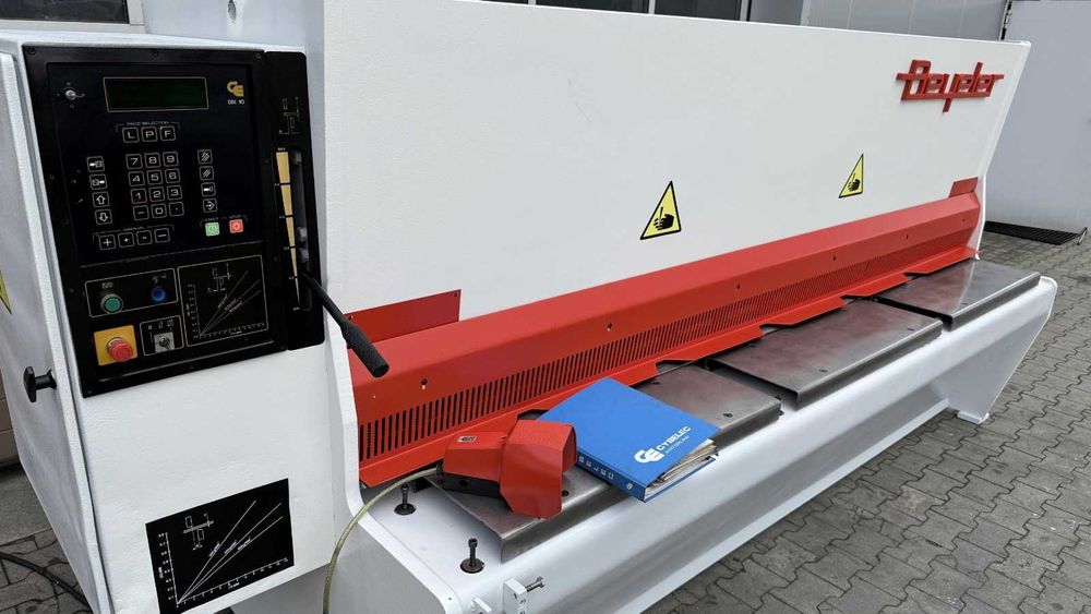 Gilotyna nożyce do blachy Beyeler Szwajcaria typ VR CNC 3070 x 6,5 mm