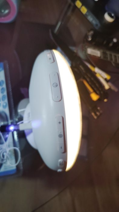 Budzik X2 lampa radio fm