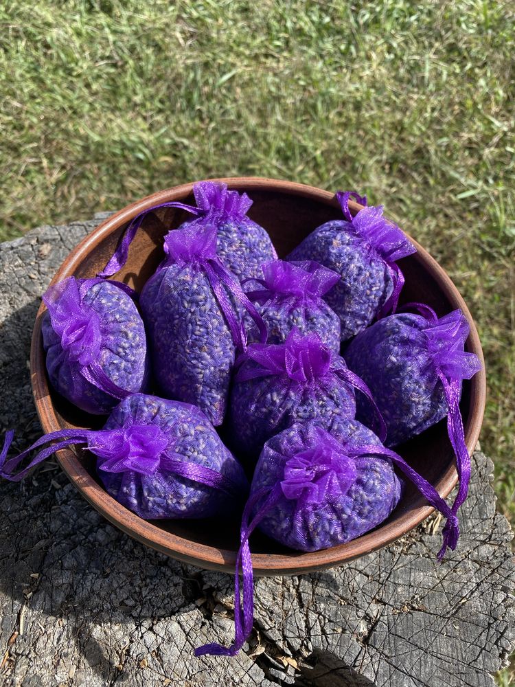 Лаванда саше мішечки