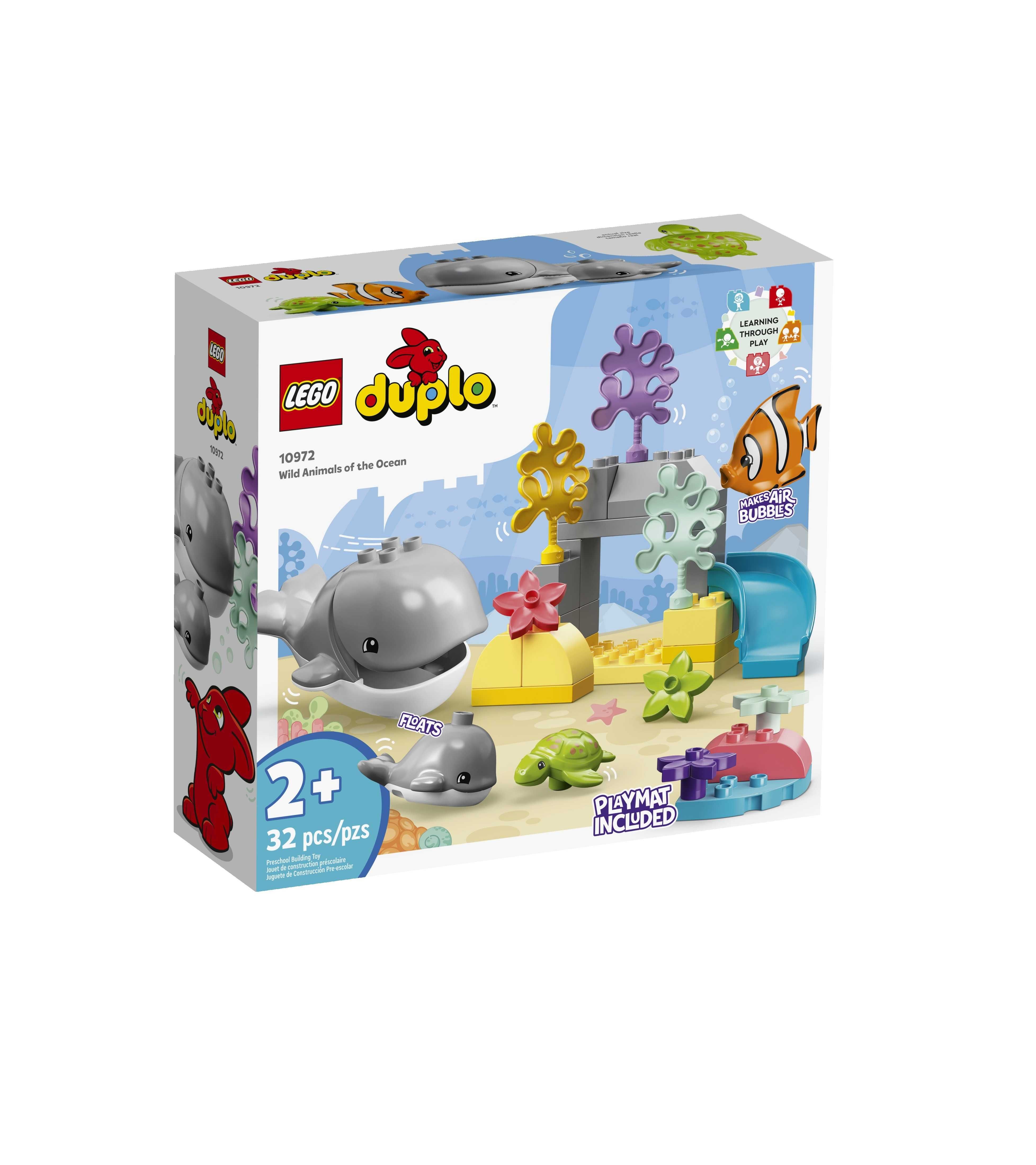 Lego Duplo 10972 Dzikie Zwierzęta Oceanów Klocki Zestaw *NOWE*
