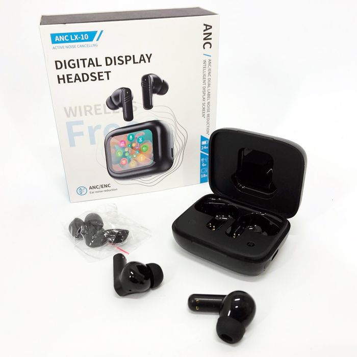 Бездротові блютус навушники LX-10 TWS Earbuds з LED дисплеєм