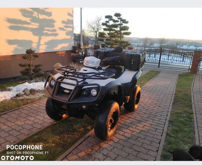 TGB  quad TGB 550 . Zarejestrowany