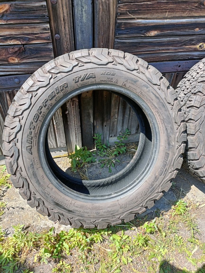 Dwie opony offrodowe nowe BF goodrich all terrain t/a 225/65 r17