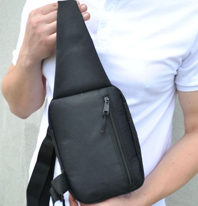 Чоловіча тактична сумка / Мужская тактическая — з кобурою, Cordura,