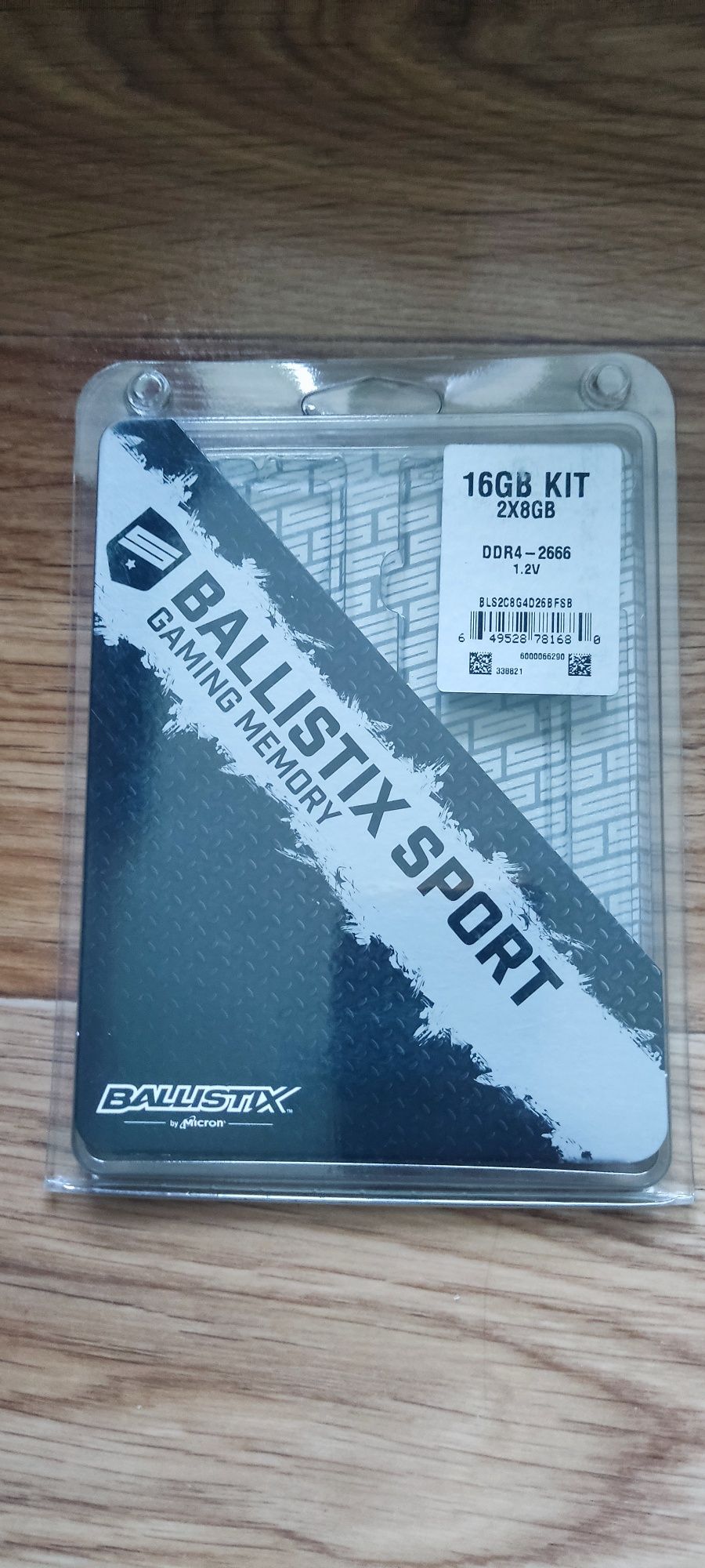 Оперативна пам'ять Crucial 16gb (2х8gb)