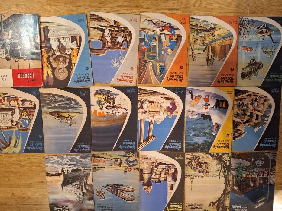 Książki Horyzonty techniki. 27 sztuk