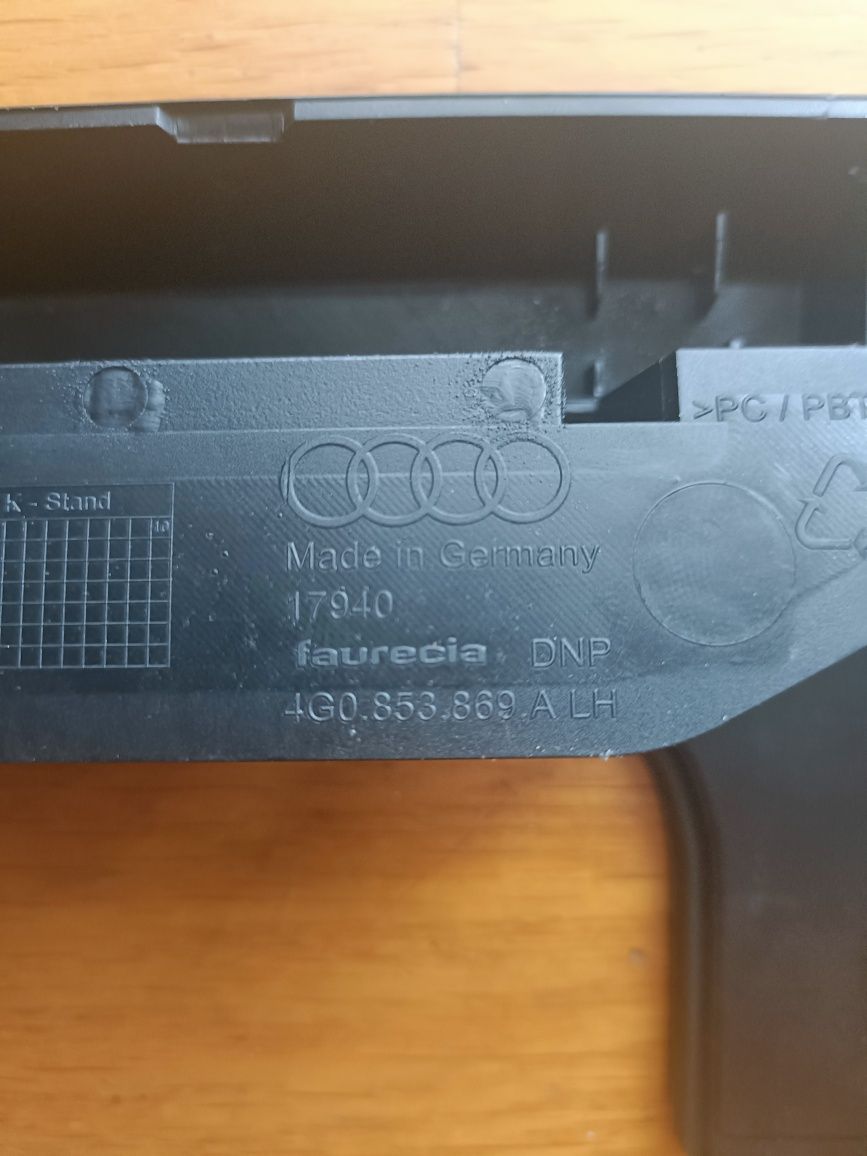 Zaślepka listwy progowej uchwytu podnośnika Audi A6 C7