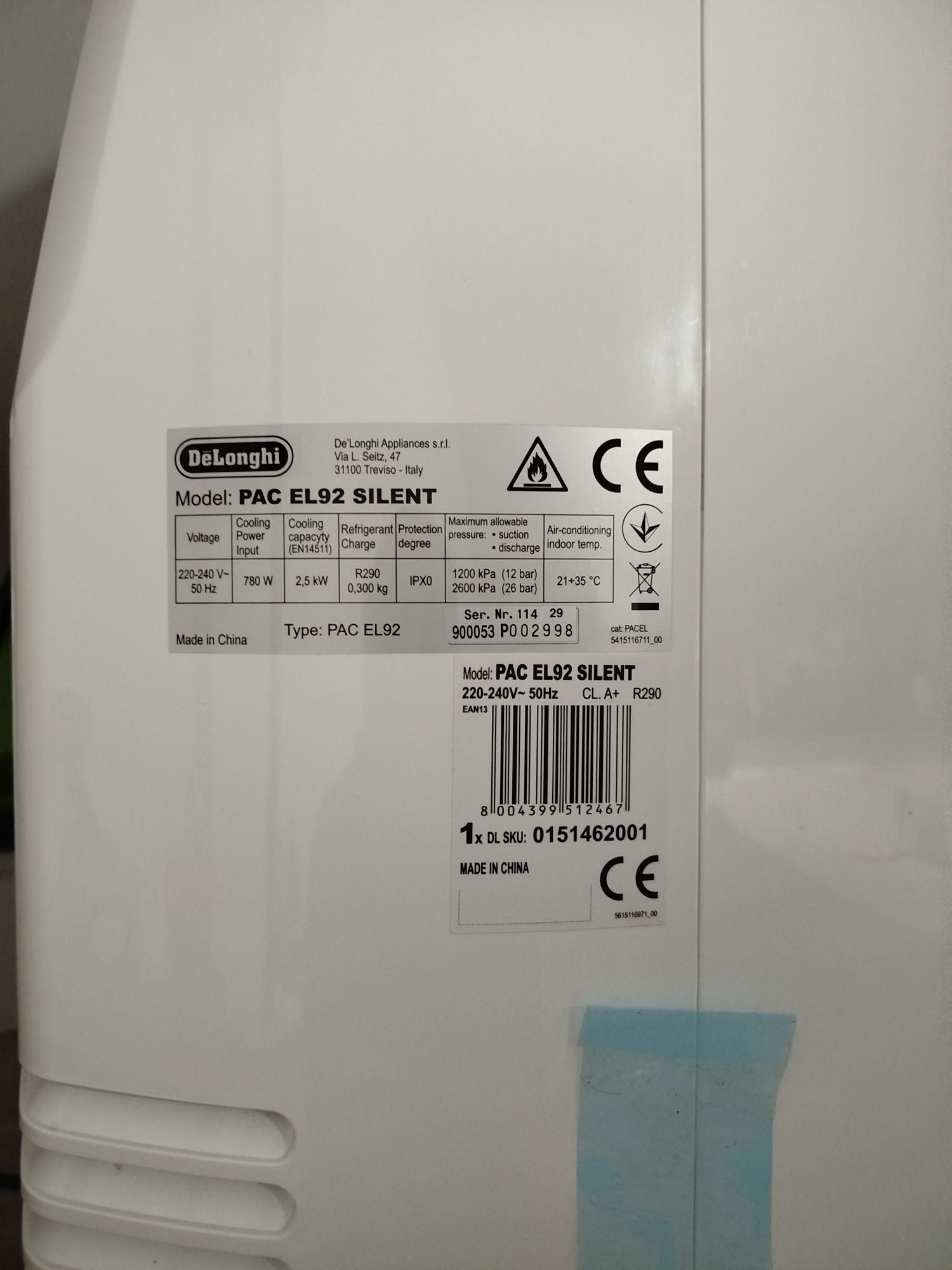 Ae condicionado portátil