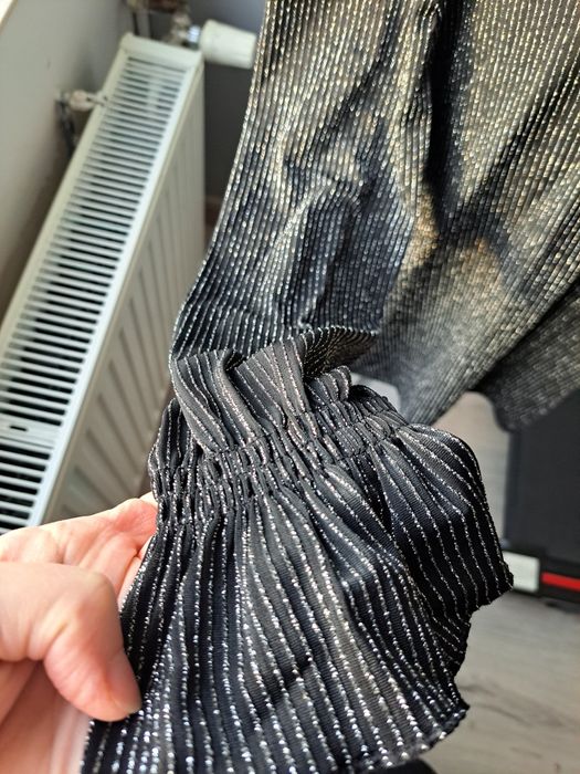 Bluzka c&a xl damska srebrna nitką śliczną