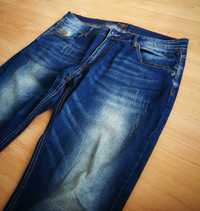 Spodnie jeans męskie XXL