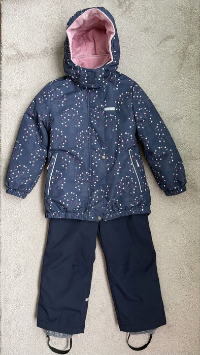 Lenne зимовий комплект (куртка + напівкомбінезон) 116 р синій