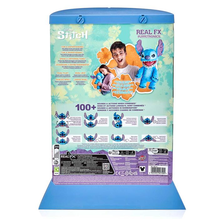 Інтерактивна іграшка Wow Stuff Стіч DIS-1022-01, Стич