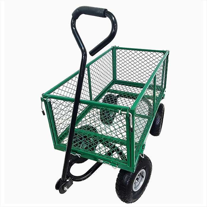 Nowy Wózek transportowy OGRODOWY 200 KG przyczepa przyczepka siatka