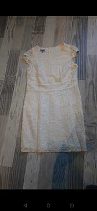 Rozmiar 42 (XL) sukienka damska koronkowa, elegancka