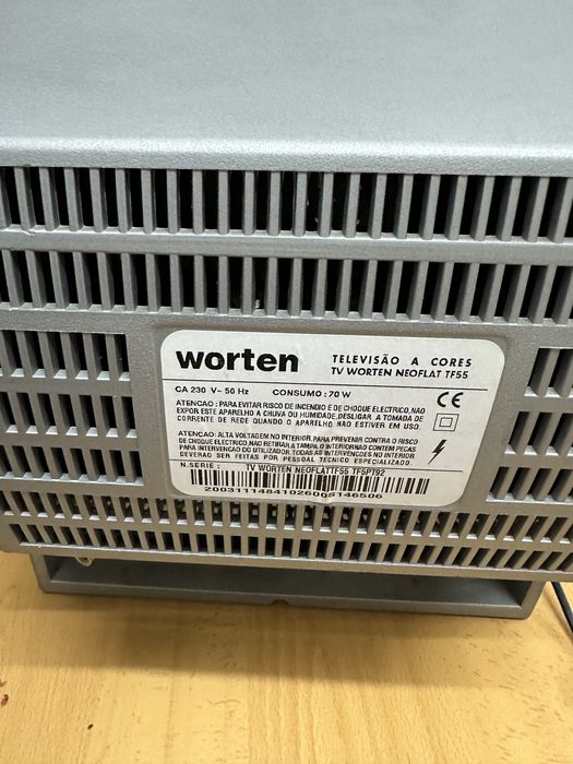 Televisão avariada Worten